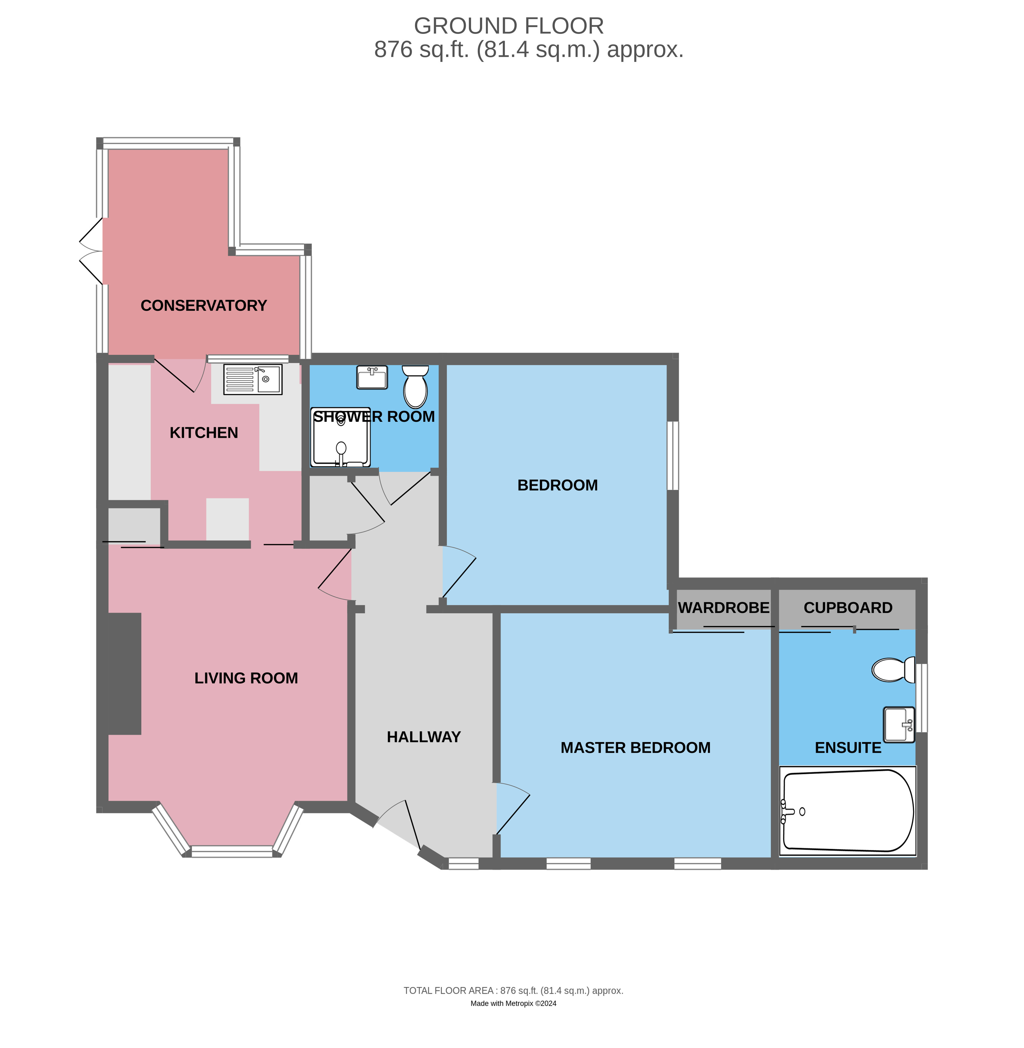 2, Darwin Road, Telford floorplan