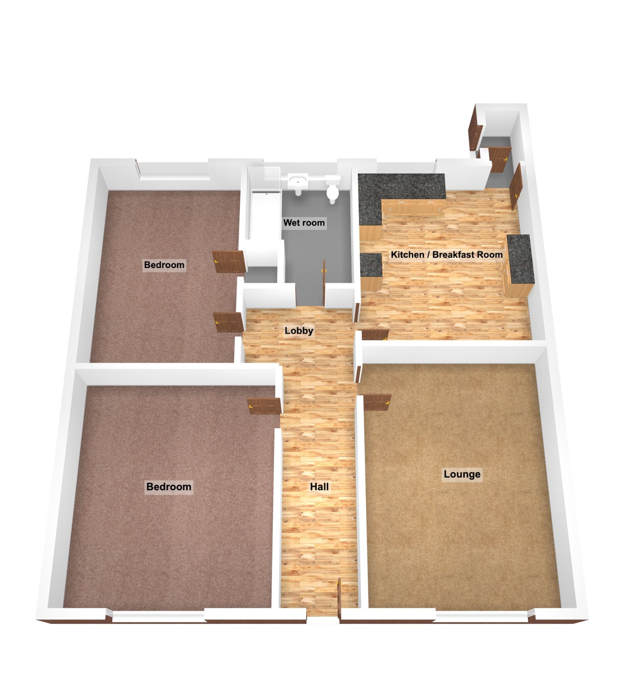 27 Maesglas, Bridgend floorplan