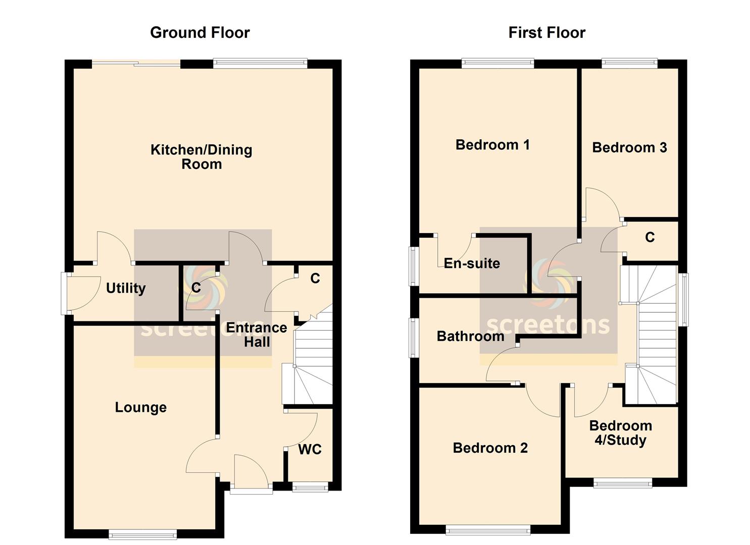 Plot 2, Holmes Park, Eastrington floorplan