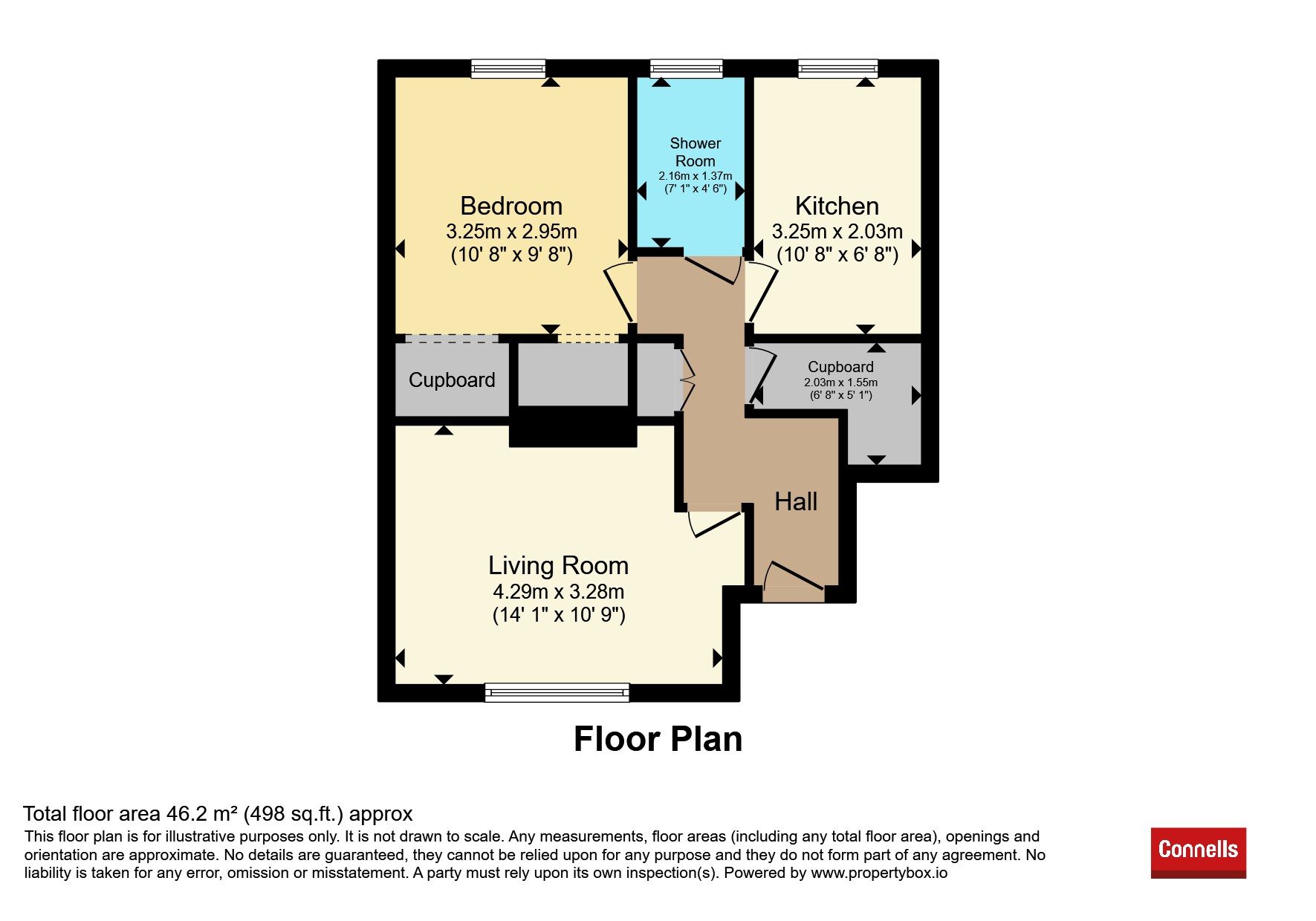 45, Russet Avenue, Exeter floorplan