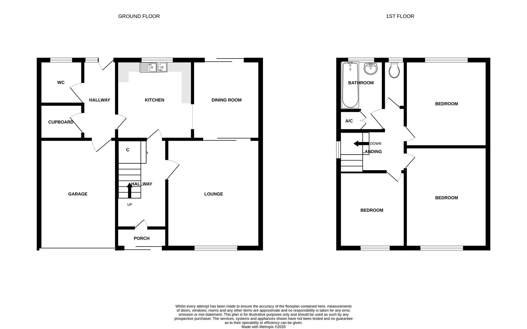 33, Penshurst Road, Ipswich floorplan