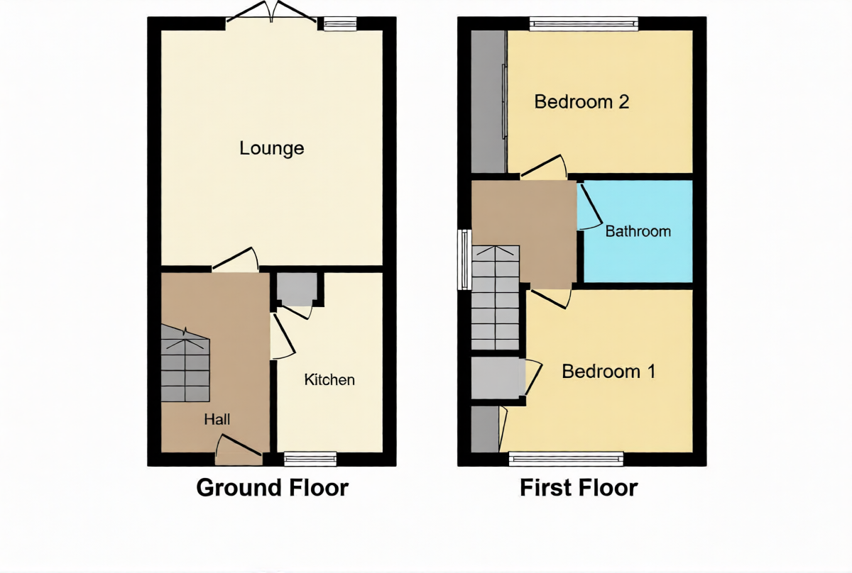 28, Bradley Street, Tipton floorplan