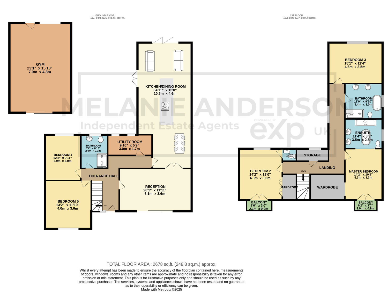 24, Slade Gardens, Swansea floorplan