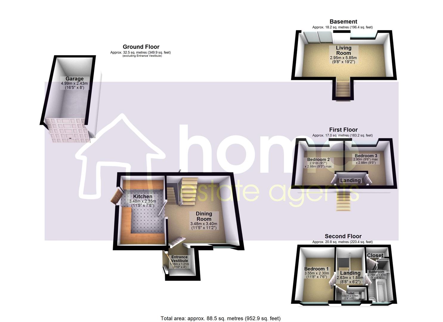 8, Sandbed Lane, Ashton-Under-Lyne floorplan