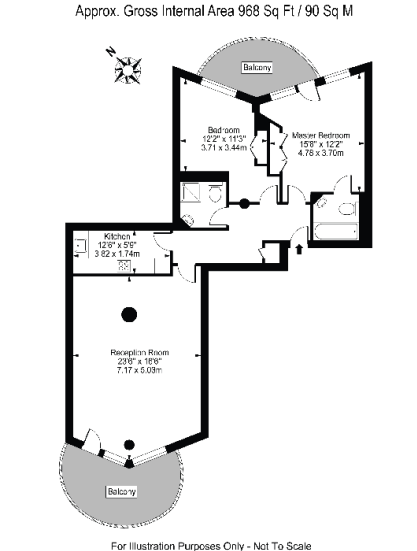 2 Bedrooms Flat to rent in Arnhem Place, London E14