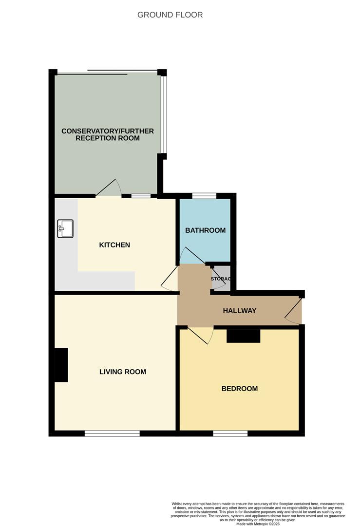 46, Rugby Gardens, Dagenham floorplan