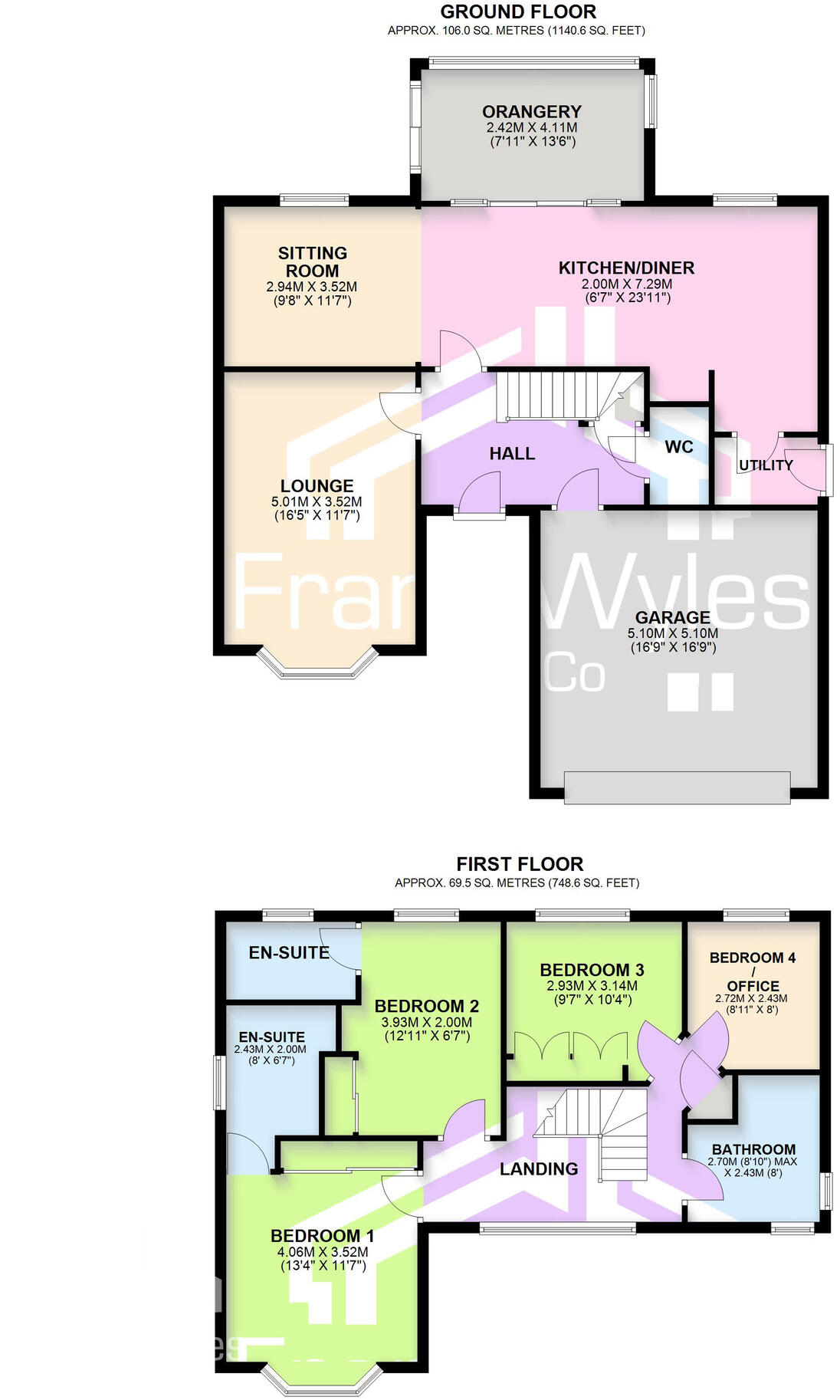 7, Church View Fold, Preston floorplan