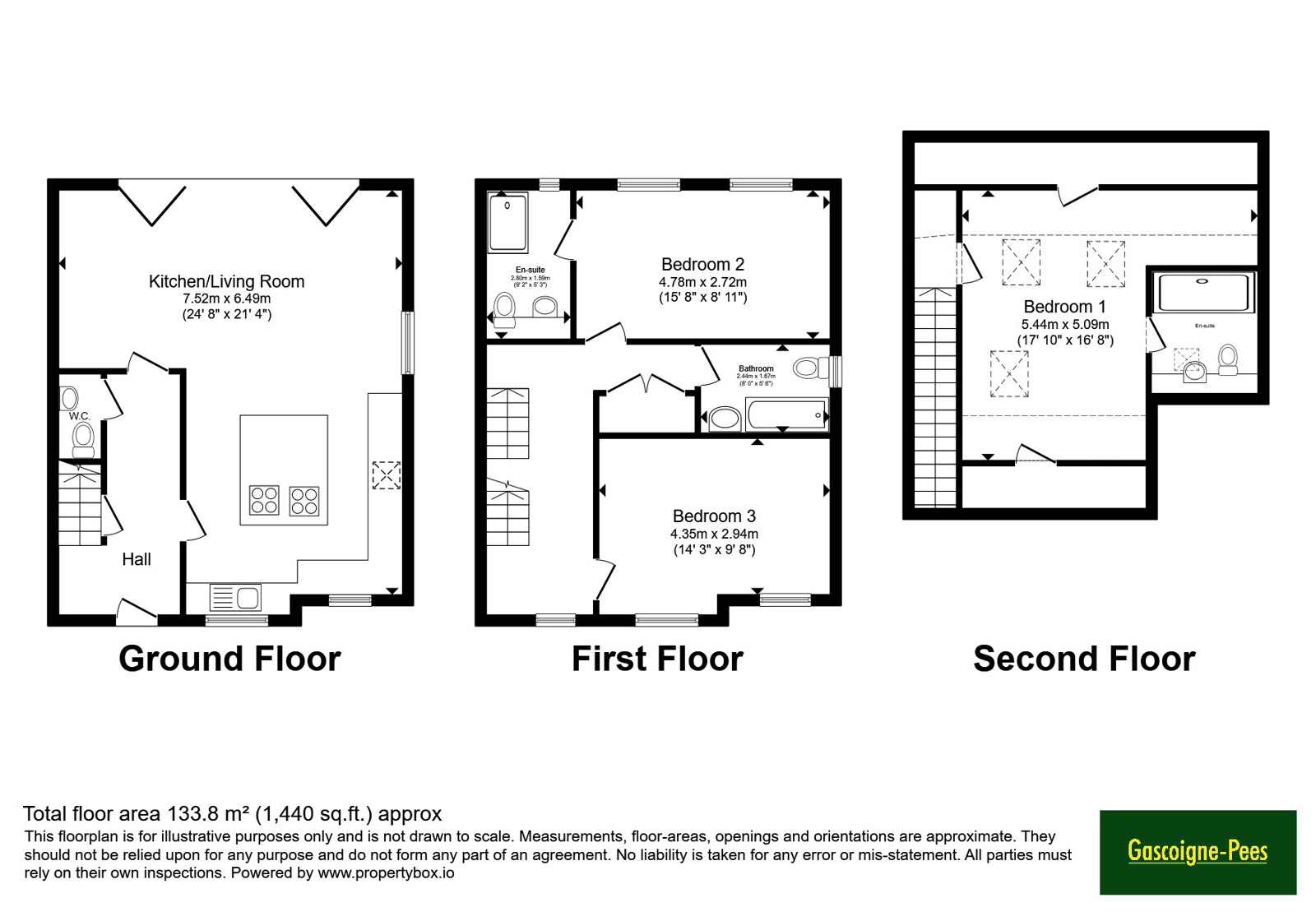 15, Pentons Close, Alton floorplan