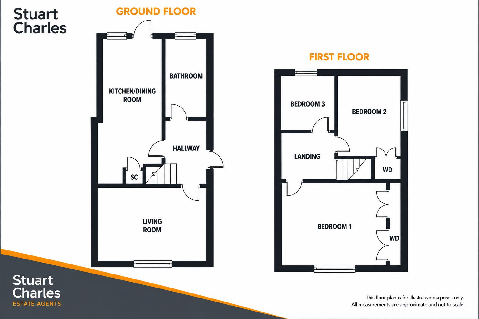 45, Westfields Road, Corby floorplan