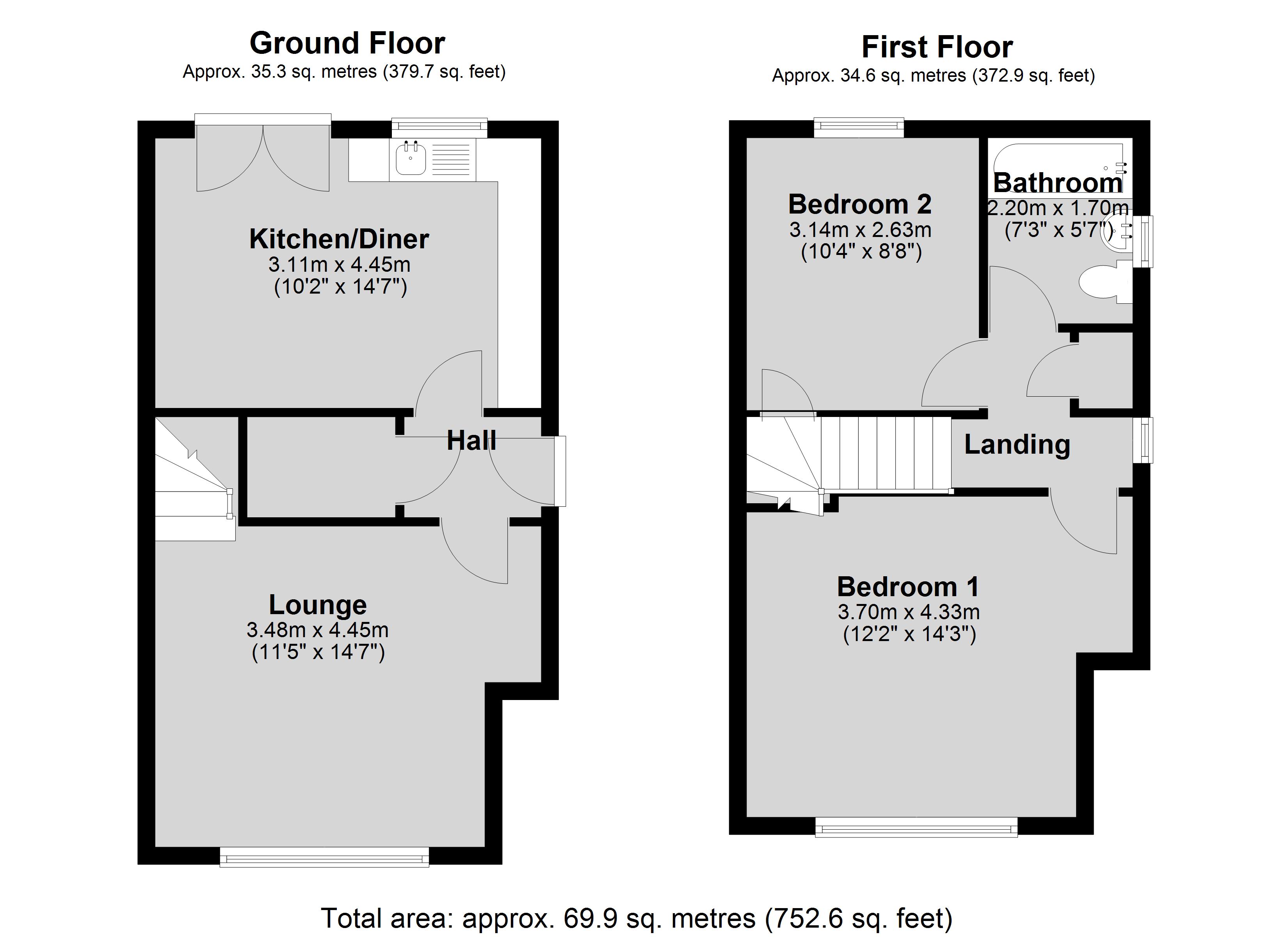 10, Sixfield Close, Lincoln floorplan