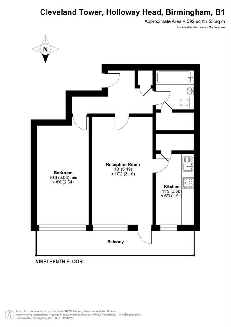 Holloway Head, Birmingham floorplan