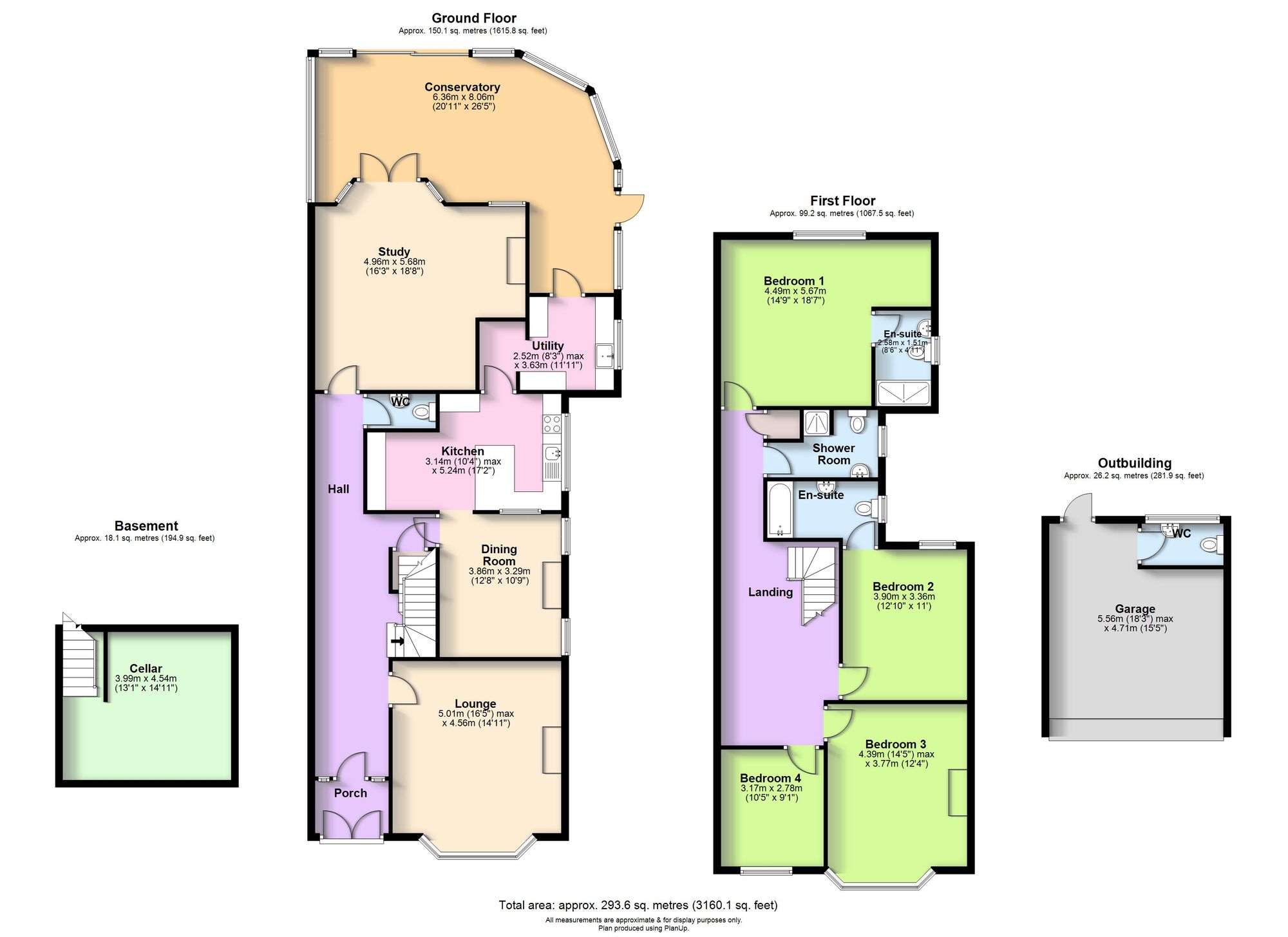 183 Holyhead Road, Telford floorplan