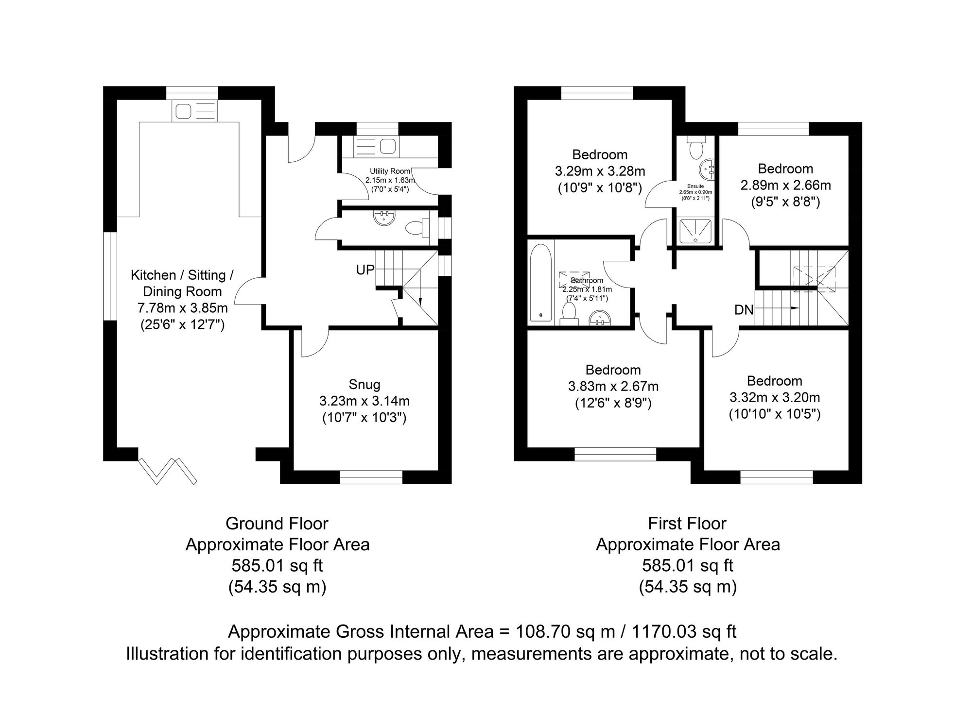 43a Queens Road, Lewes floorplan