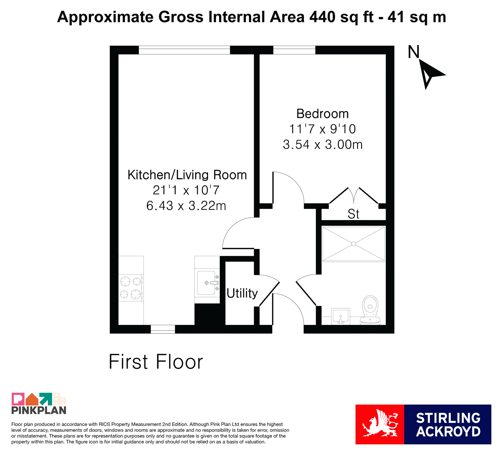 Flat 9, 20, Mountearl Gardens, London floorplan