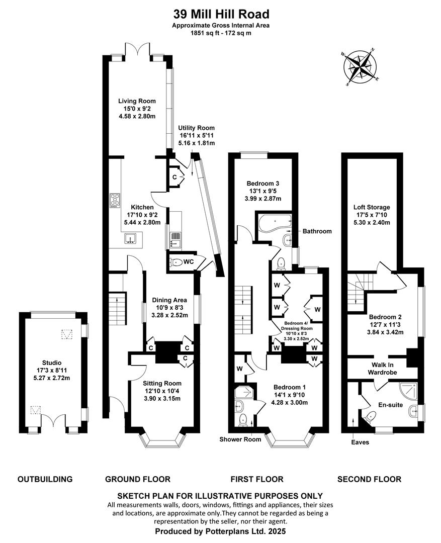 39, Mill Hill Road, Cowes floorplan