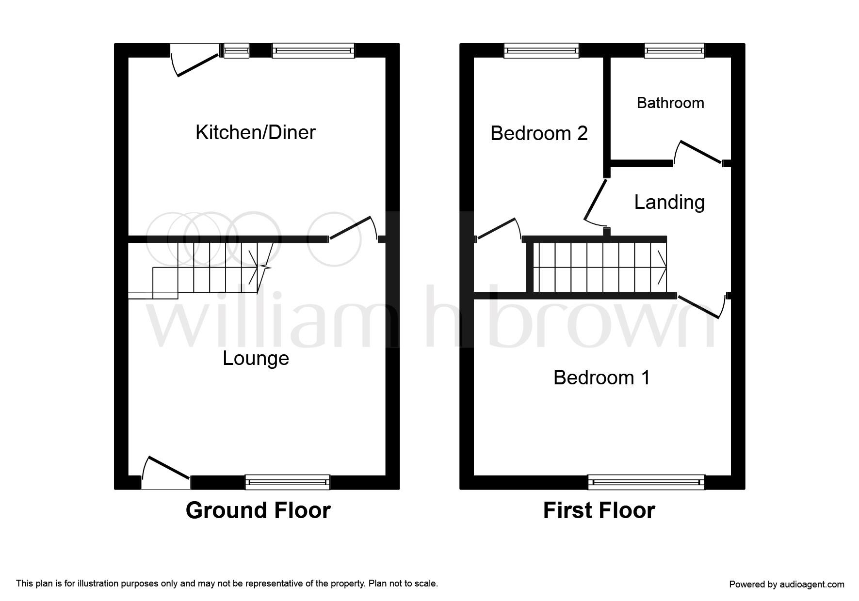 2 Bedrooms  to rent in Rivermead, Sandal, Wakefield WF2