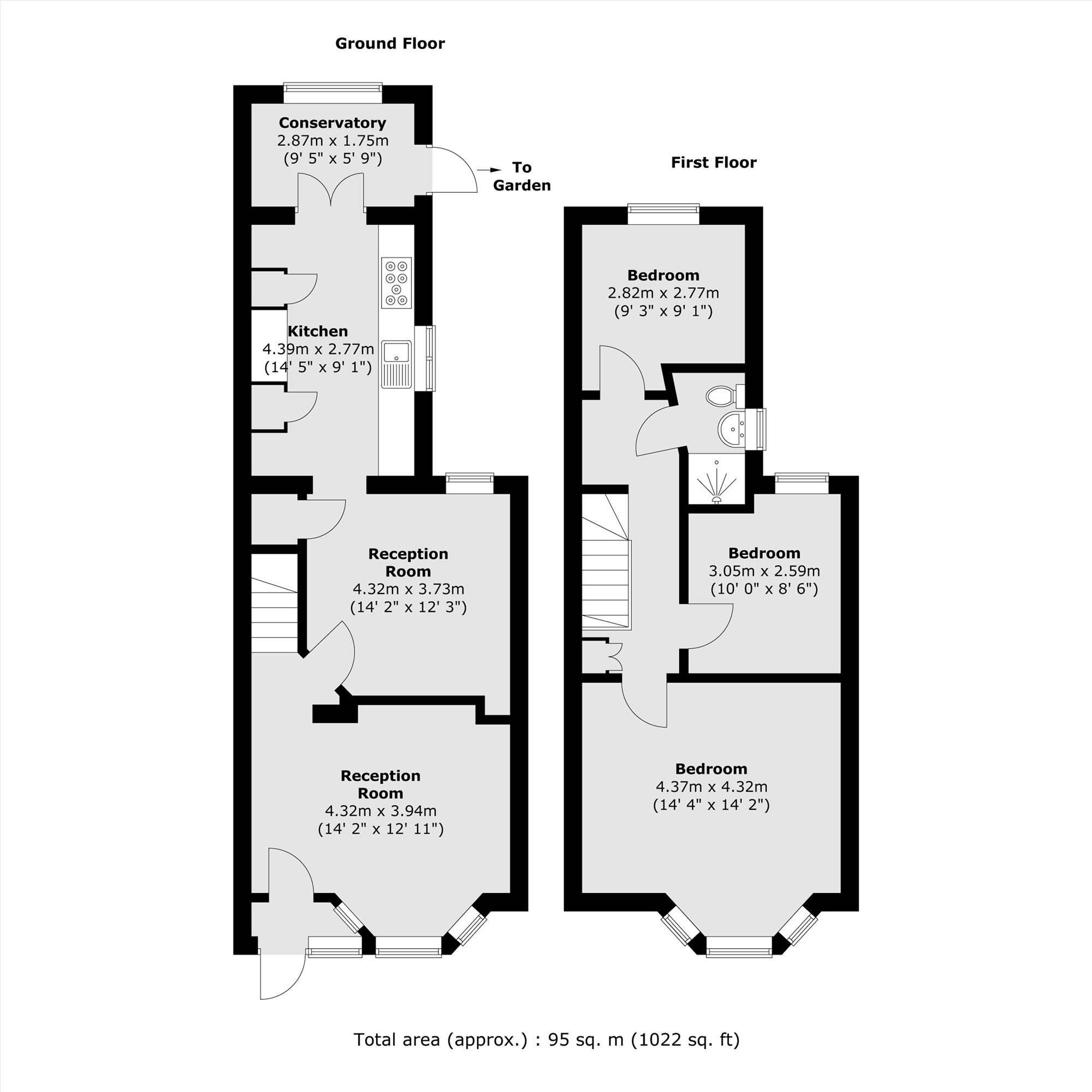 Seaford Road, London floorplan