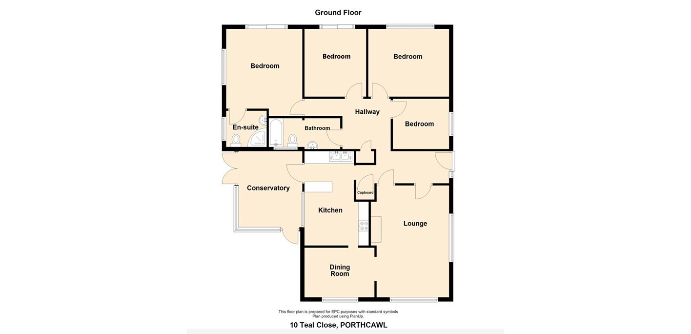 10, TEAL CLOSE, PORTHCAWL floorplan