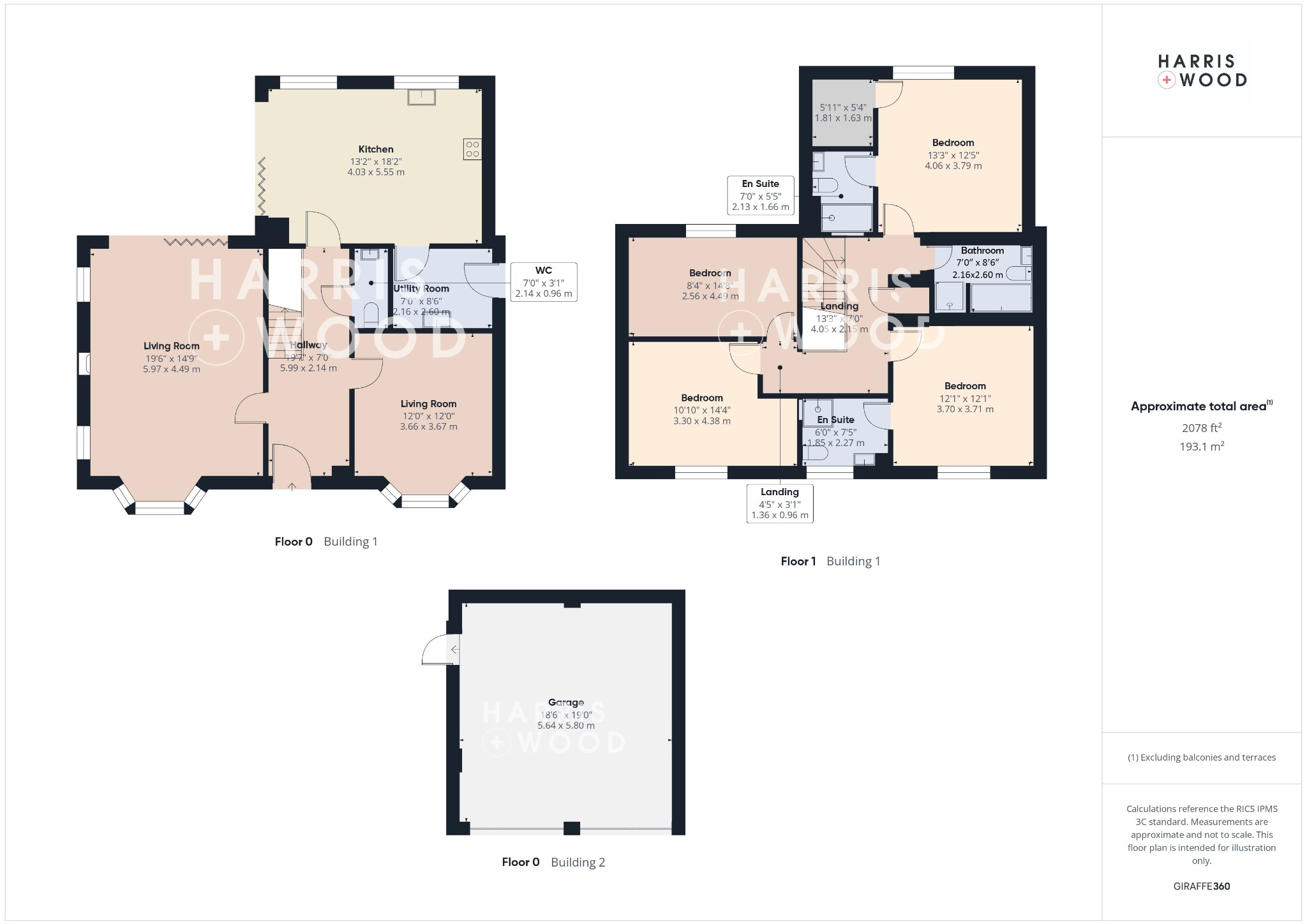1 Amberwood Way, Weeley Heath, Essex floorplan