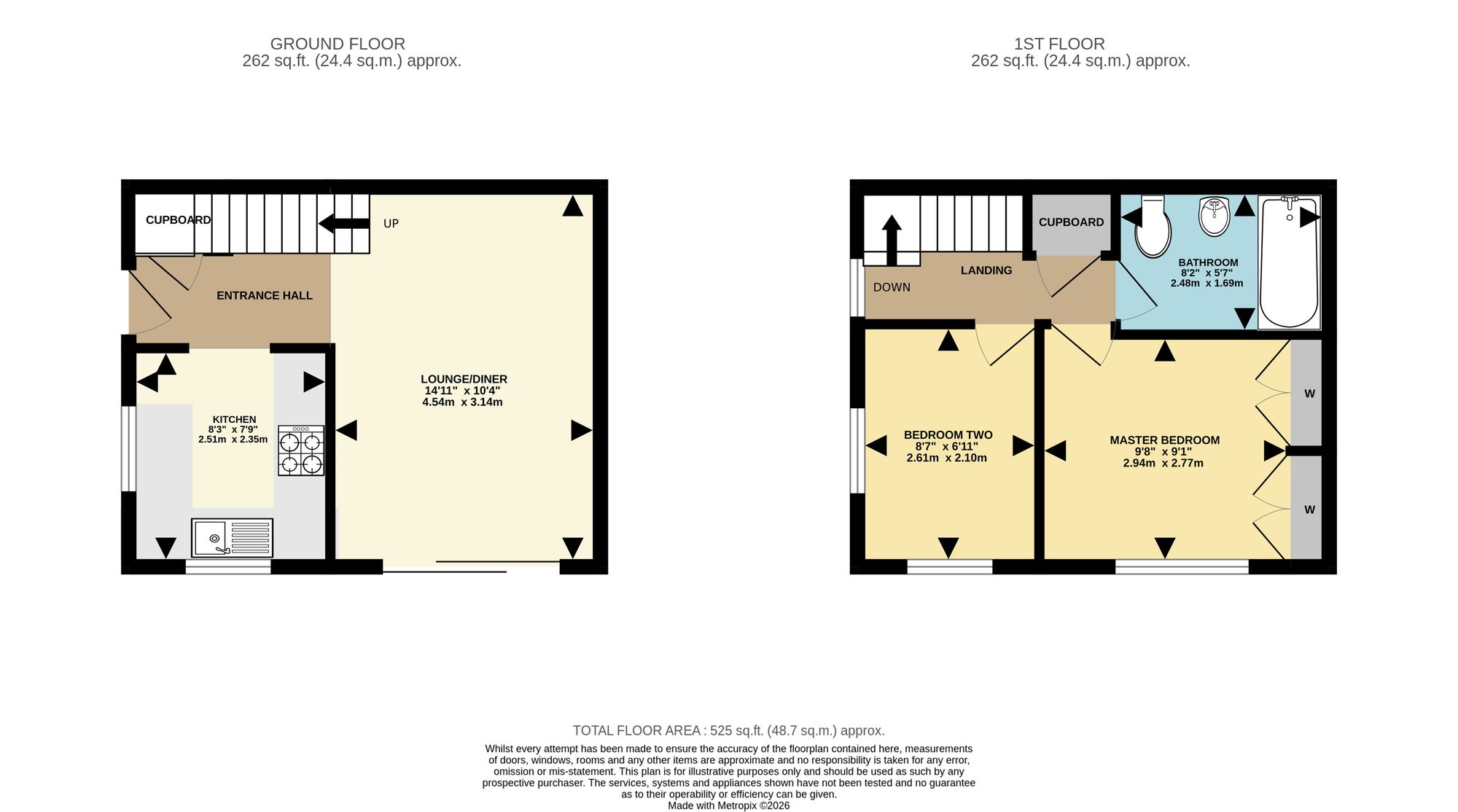 30 Wadham Place, Sittingbourne floorplan