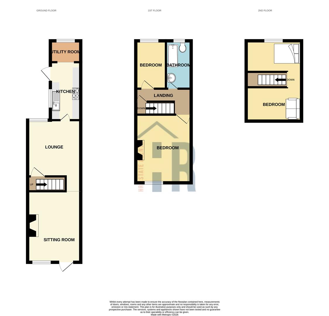 320, Grange Road, Coventry floorplan
