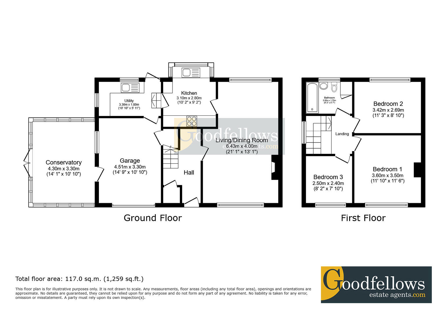 20, Frenton Close, Newcastle Upon Tyne floorplan