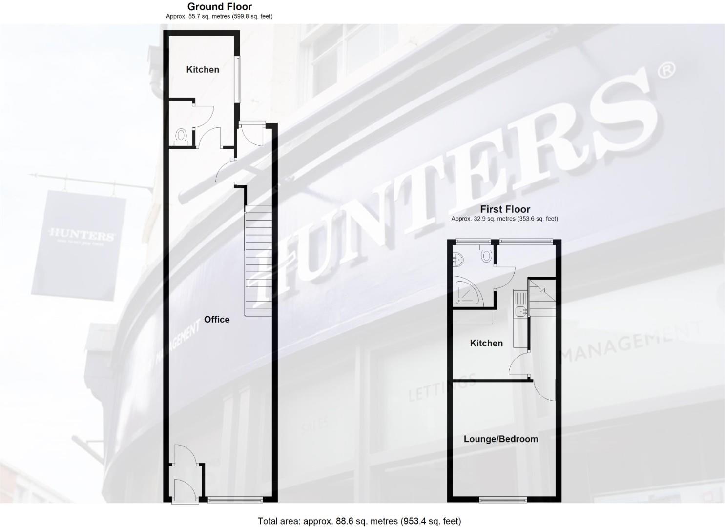 21, Blackburn Road, Darwen floorplan