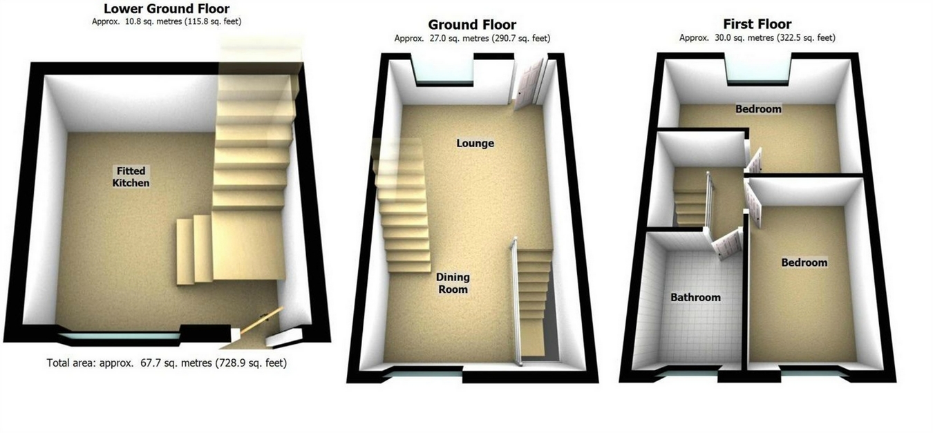 2 bed cottage for sale in Harwood Road, Tottington, Bury, Lancashire