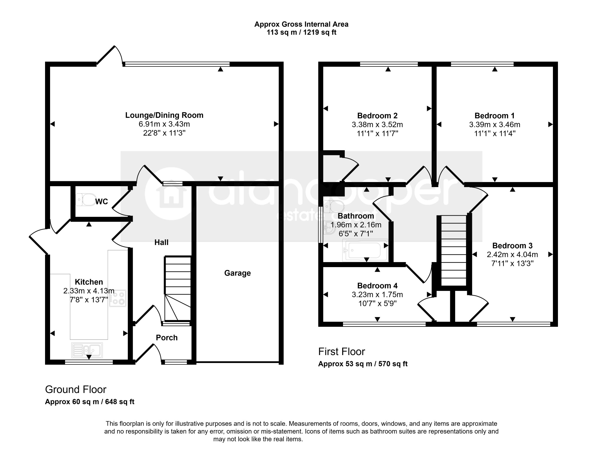 26 Hoarestone Avenue, Nuneaton, Warwickshire floorplan