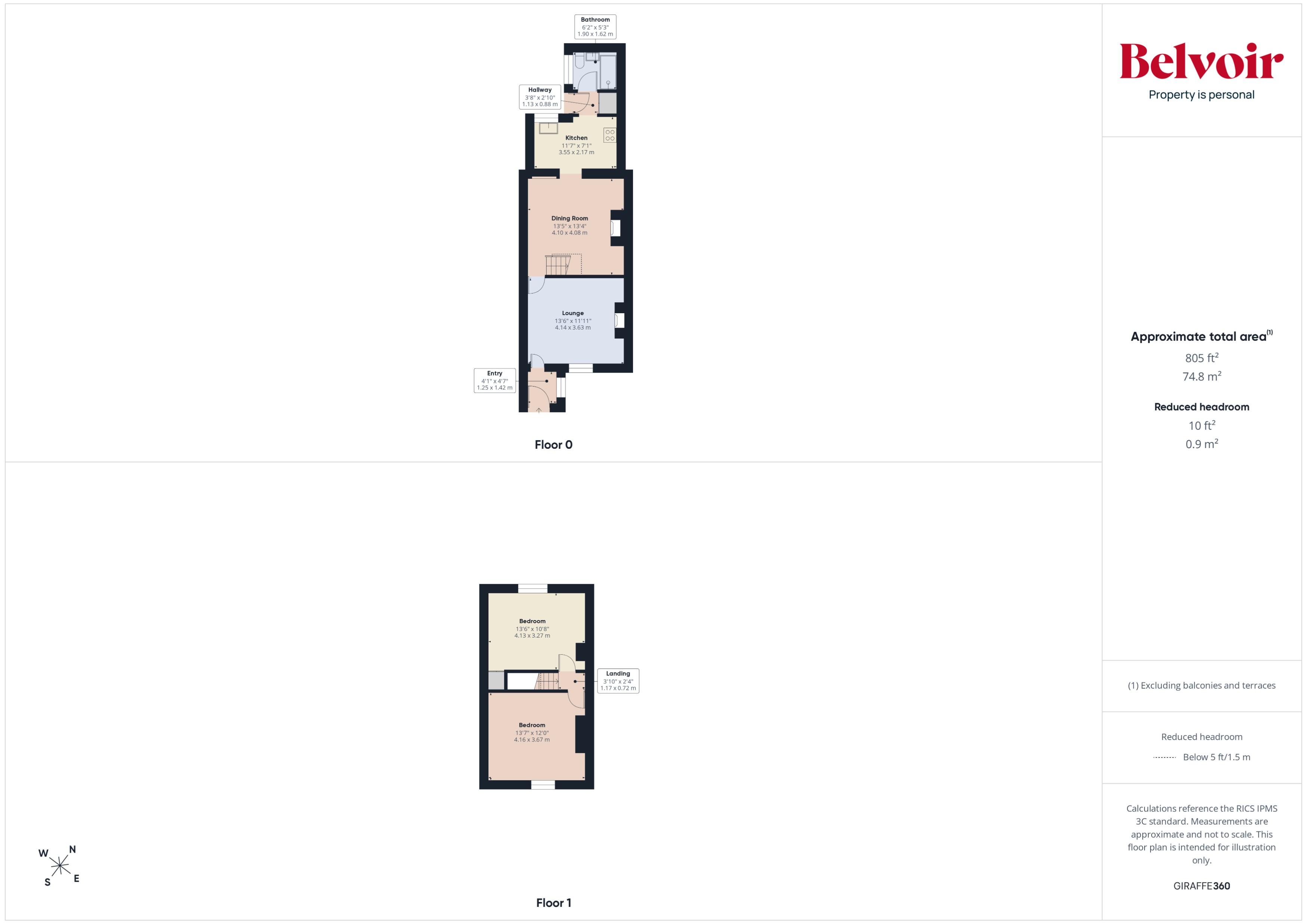 282, West End Road, Haydock floorplan