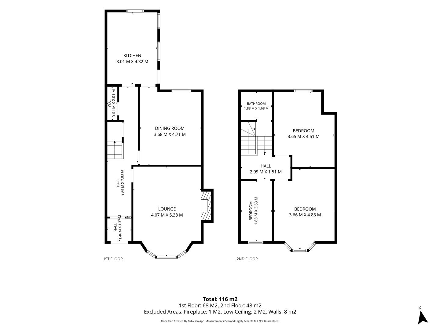 16, Whytehouse Avenue, Kirkcaldy floorplan