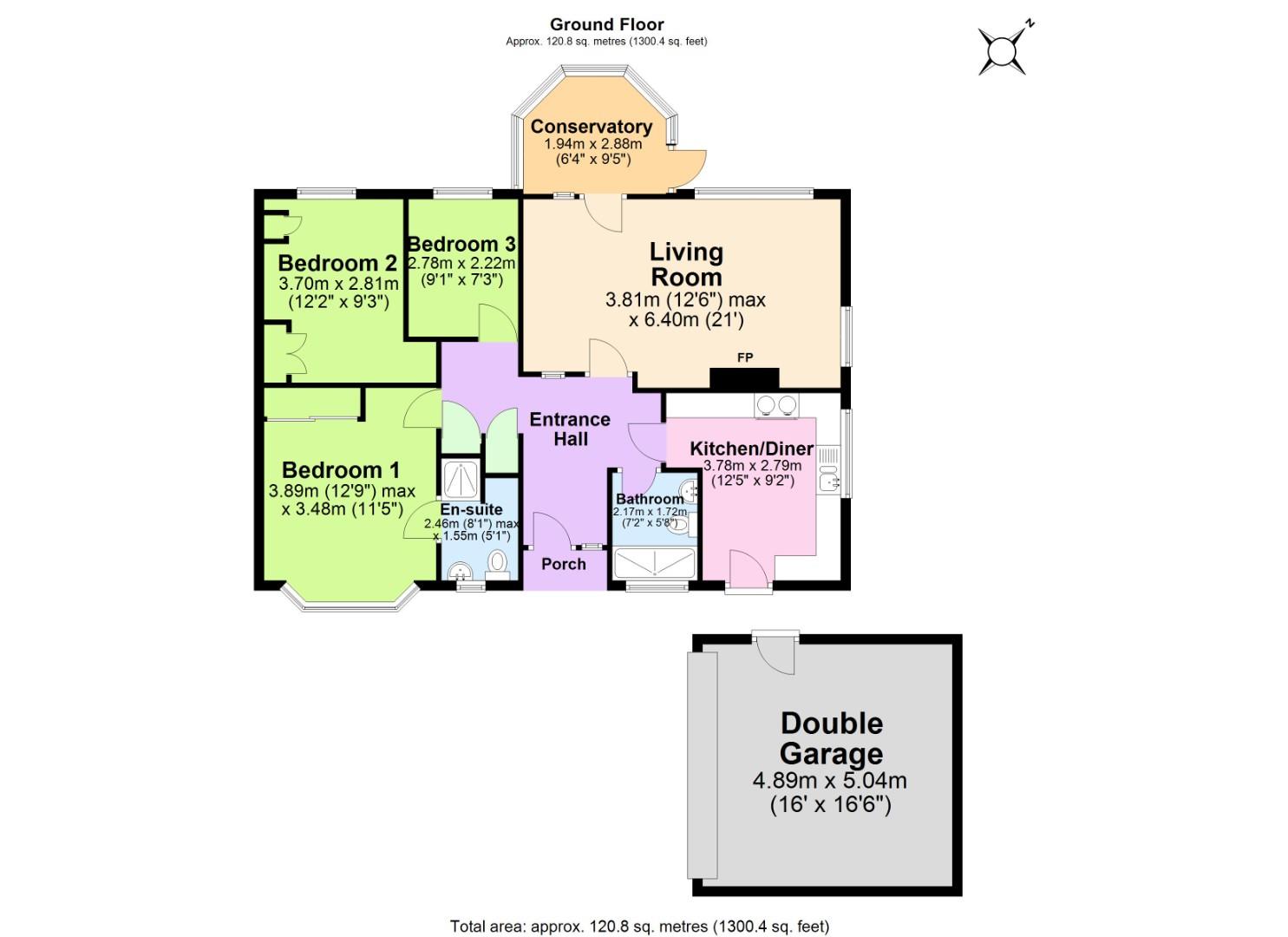 41, Cambrian Way, Ashby-De-La-Zouch floorplan