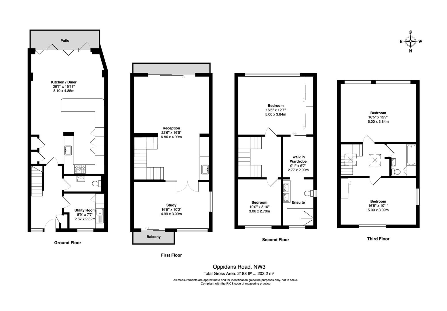 41, Oppidans Road, London floorplan