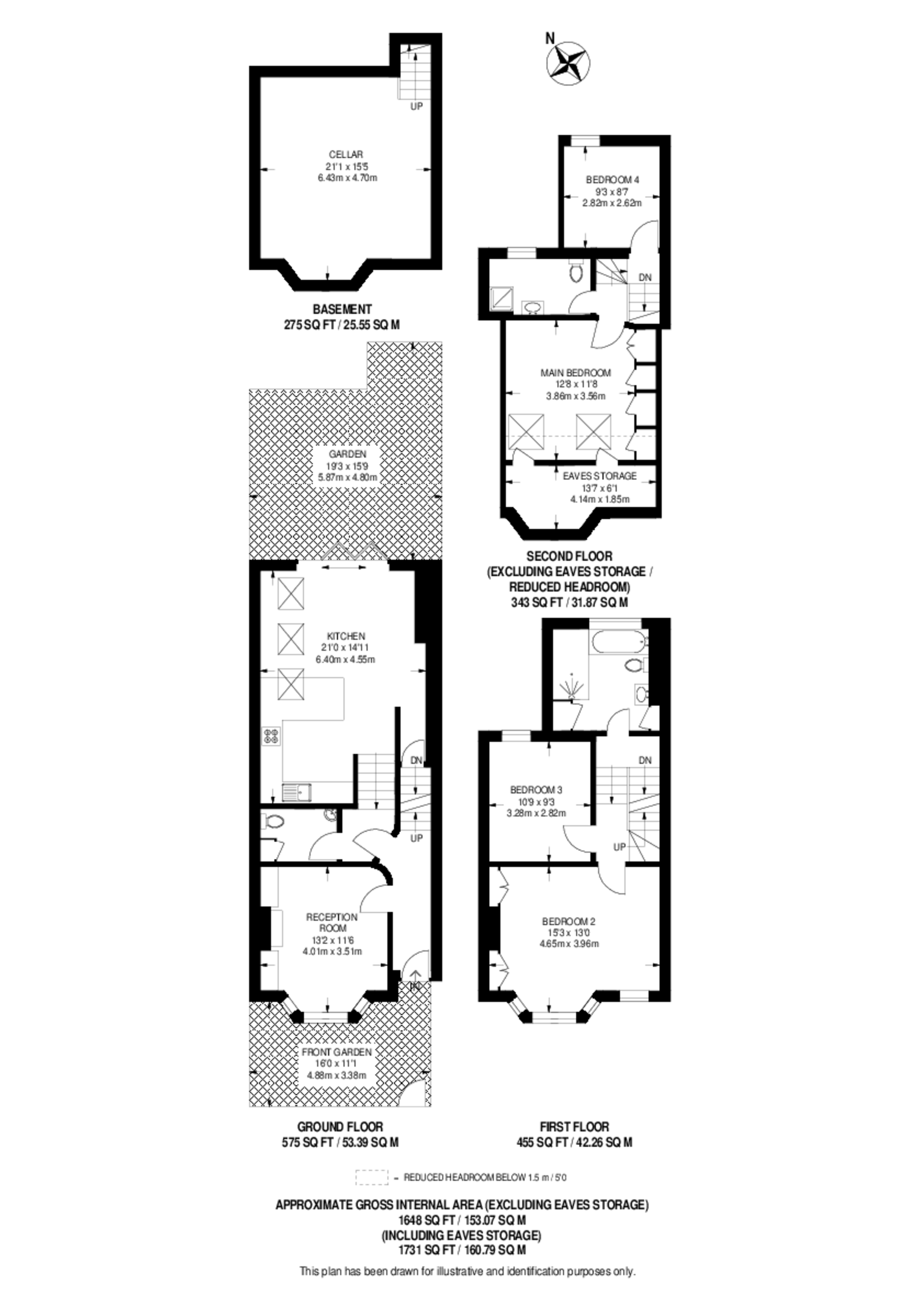 Ravensbury Terrace, London, SW18, Earlsfield floorplan