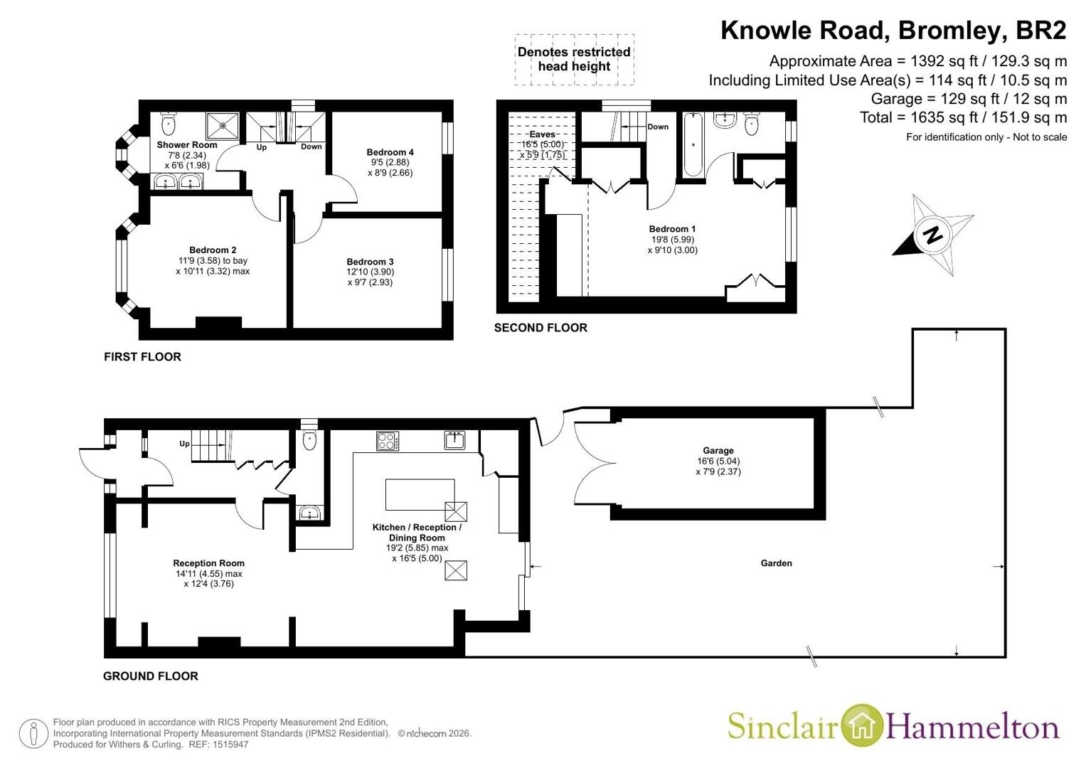 4, Knowle Road, Bromley floorplan
