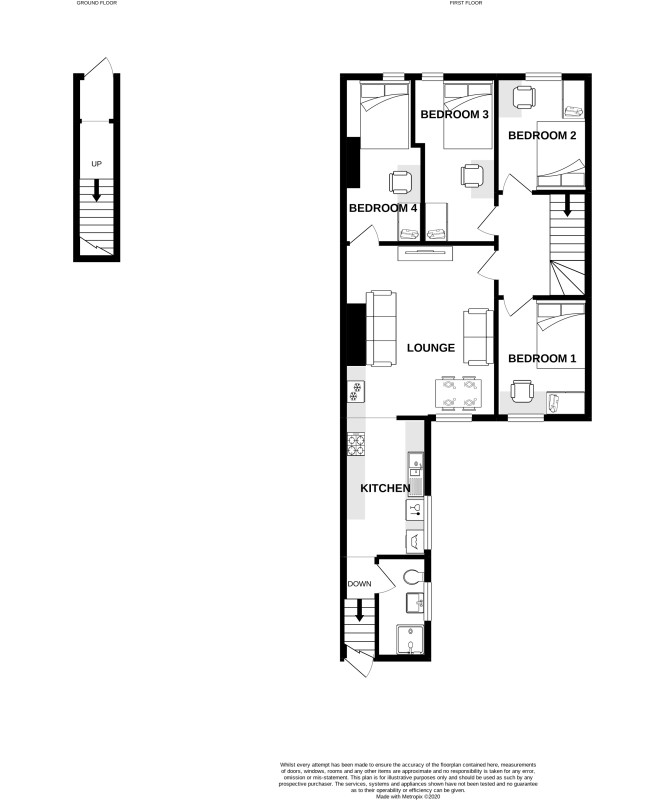 153, Hotspur Street, Newcastle floorplan