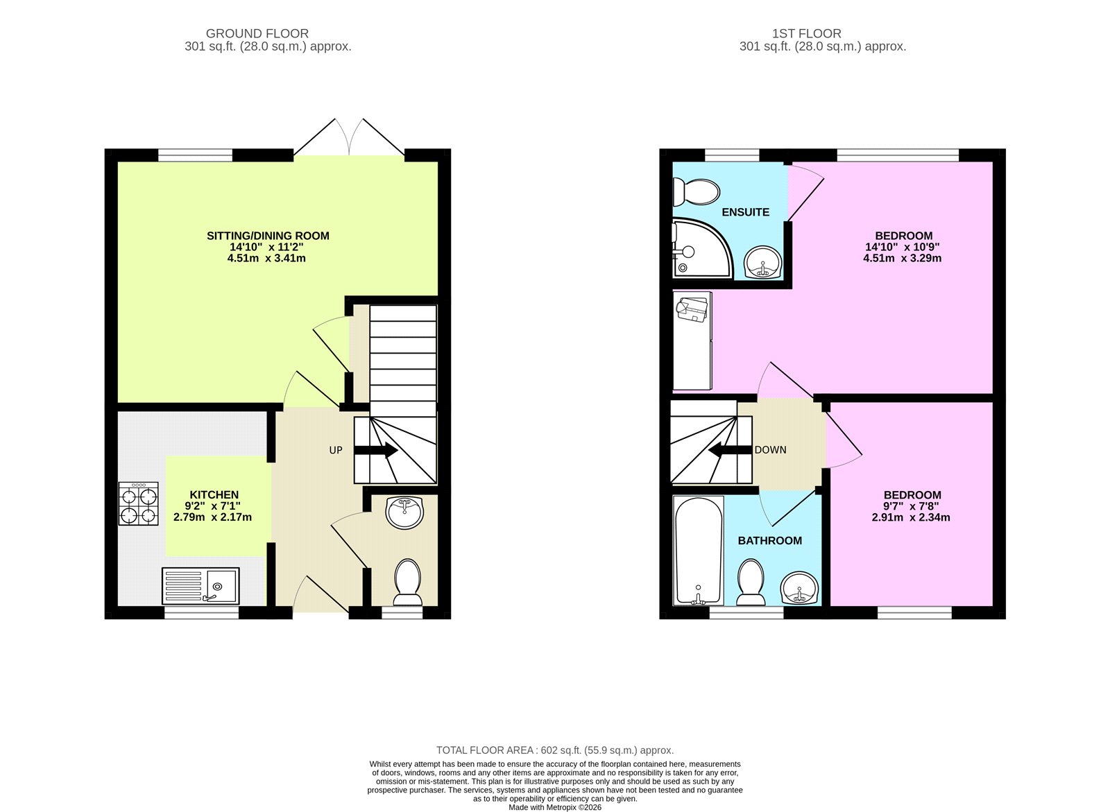 4, Matildas Piece, Swindon floorplan