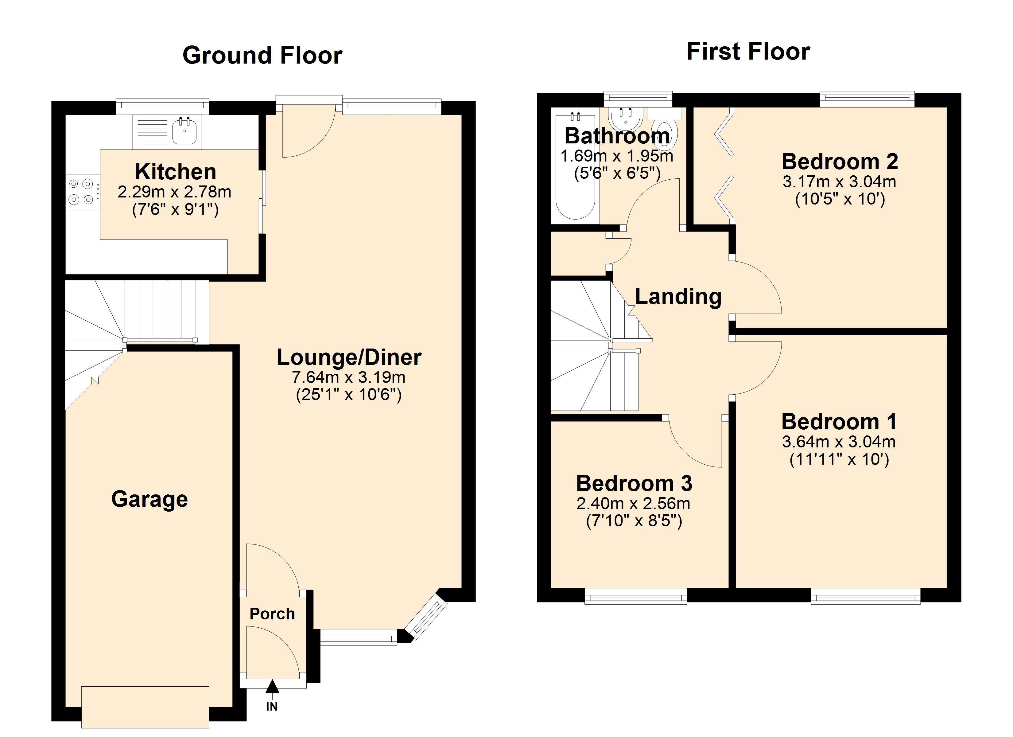 14, Stableford Close, Birmingham floorplan