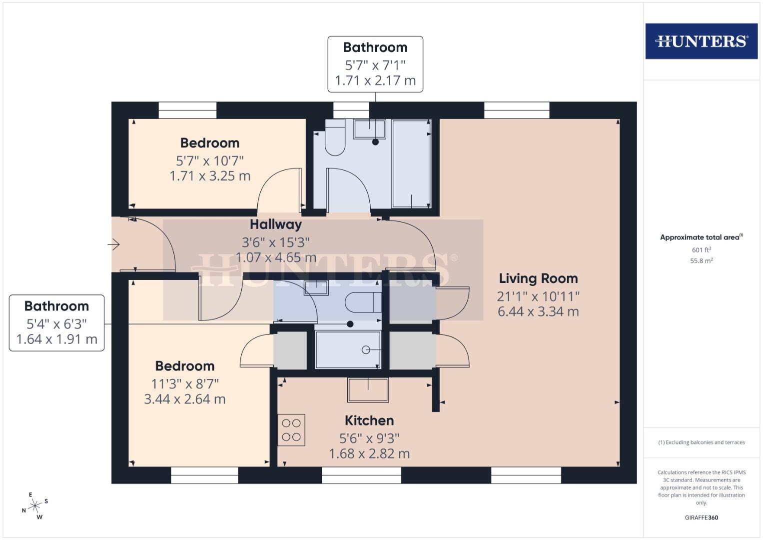 8, Sunrise Drive, Filey floorplan