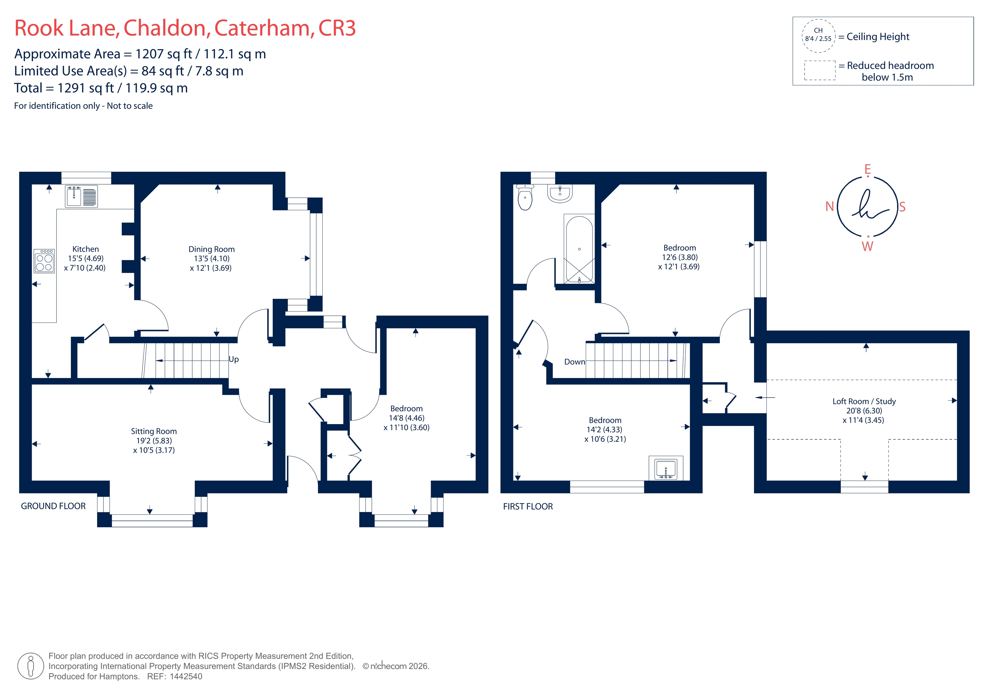 70, Rook Lane, Caterham floorplan
