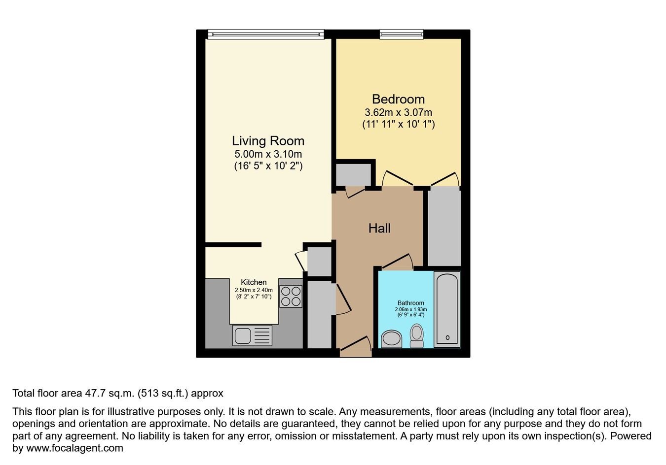 31, Gant Court, Waltham Abbey floorplan