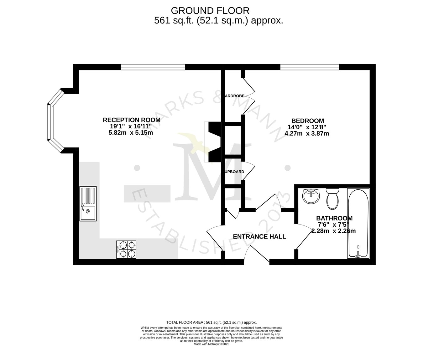 7 Evelyn Fison House, Eastward Place, Stowmarket floorplan