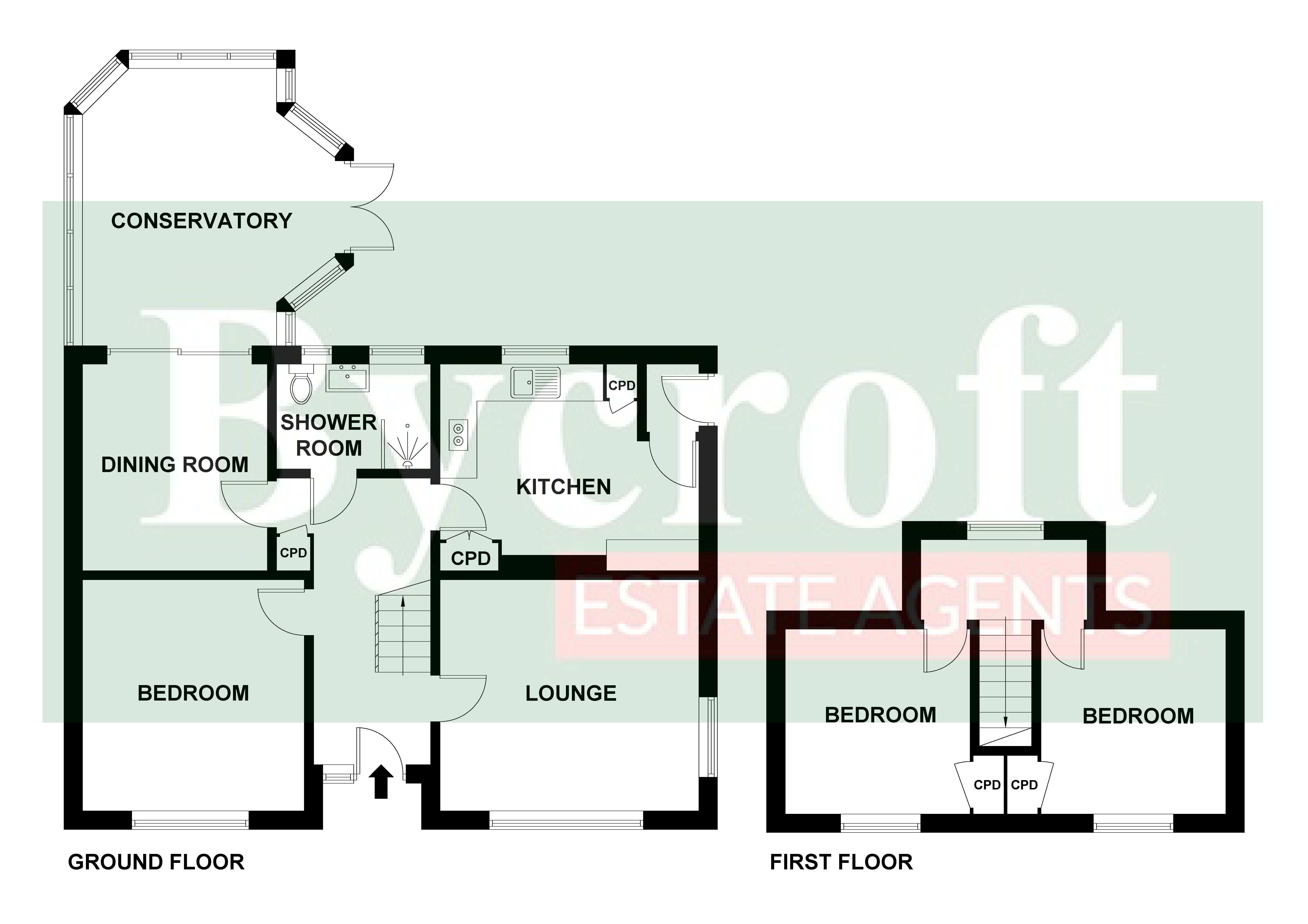 20, Vine Close, Great Yarmouth floorplan