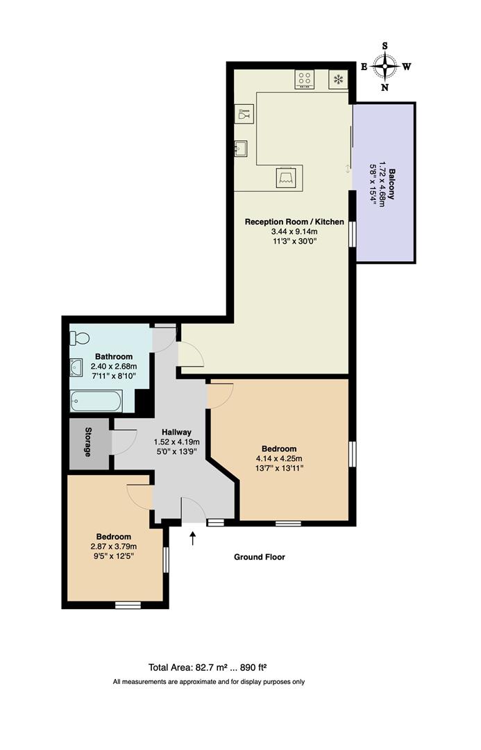 14, Hookers Road, London floorplan