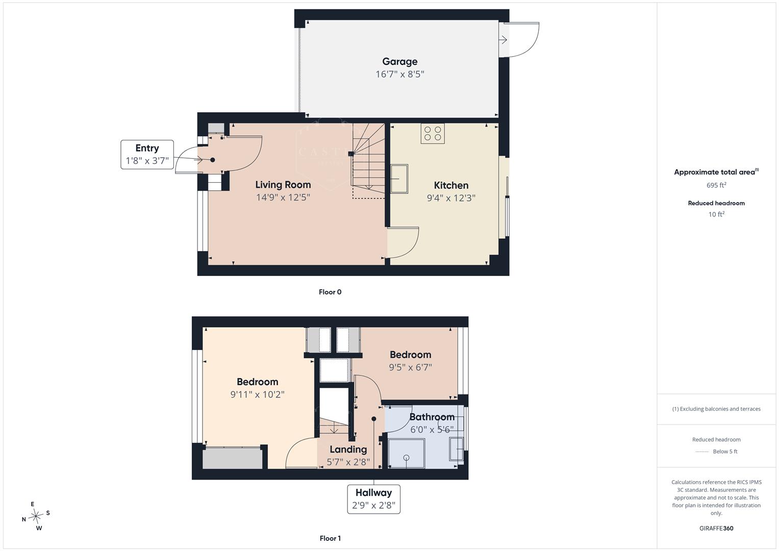 30, Stoneygate Drive, Hinckley floorplan