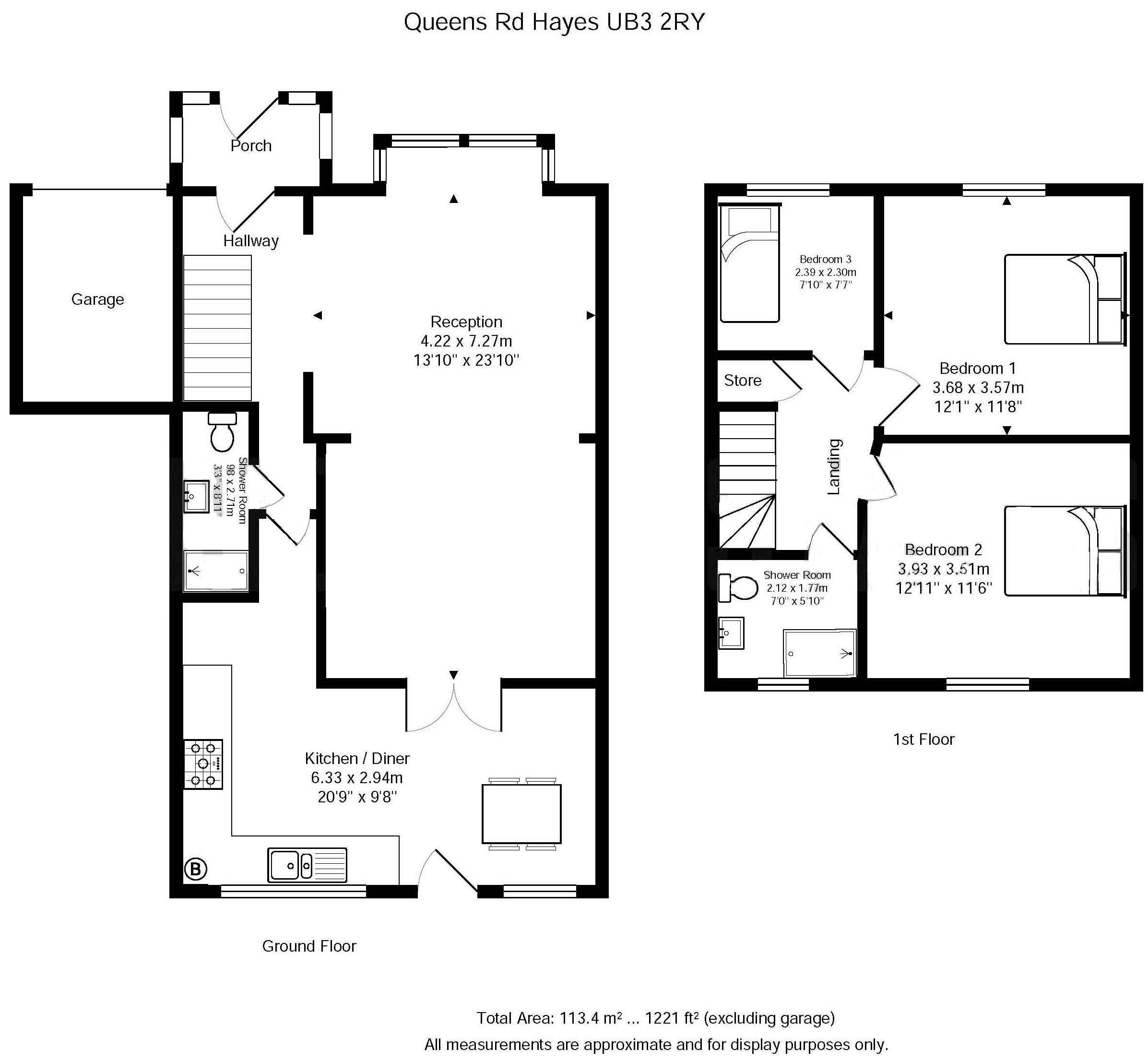 3 Bedrooms Semi-detached house for sale in Queens Road, Hayes UB3