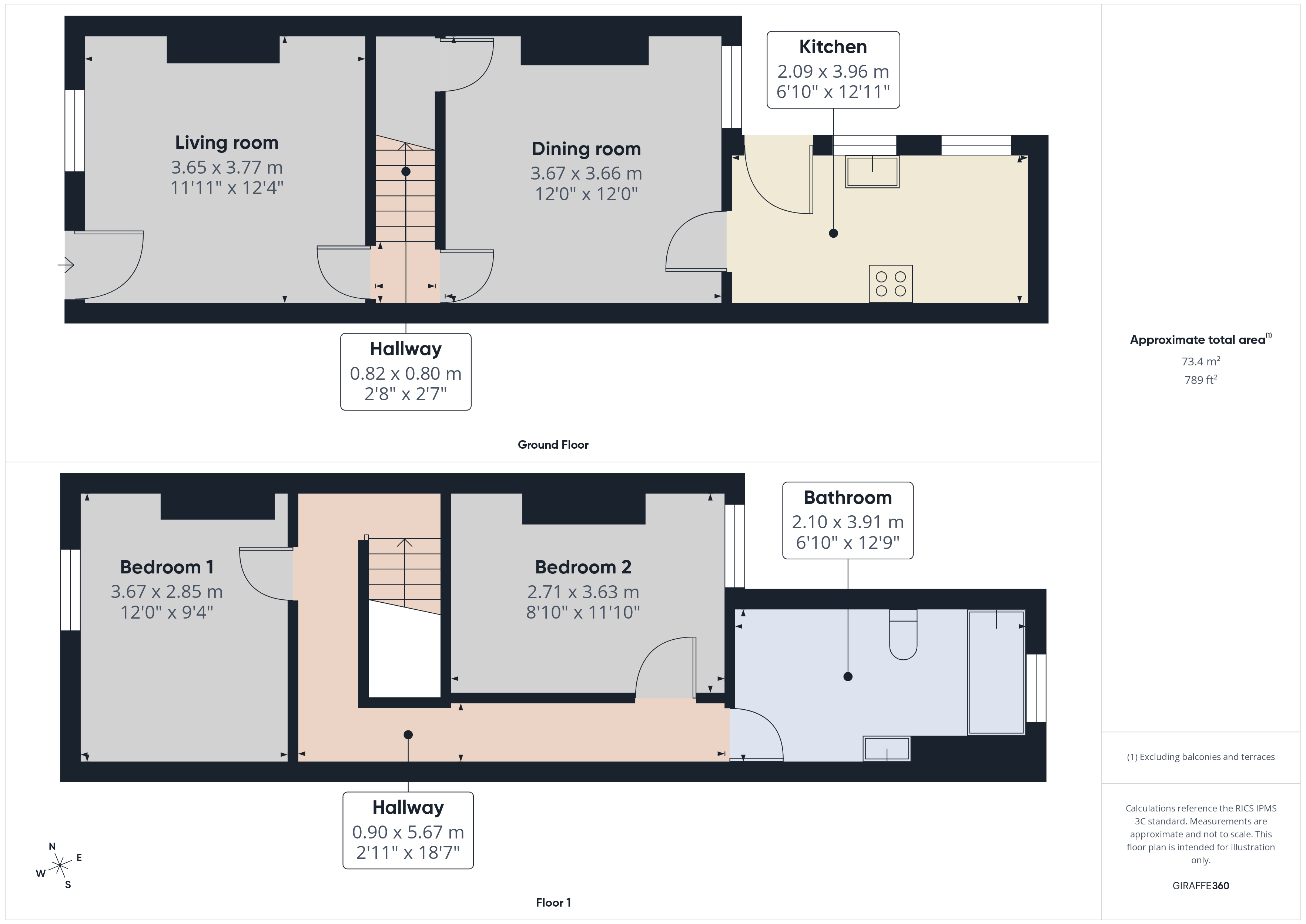 King Street, Nottingham floorplan