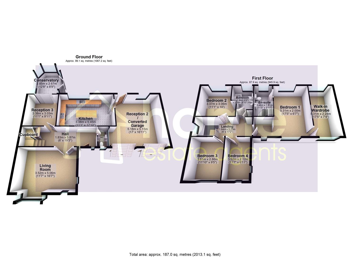 8, Swallow Close, Stalybridge floorplan