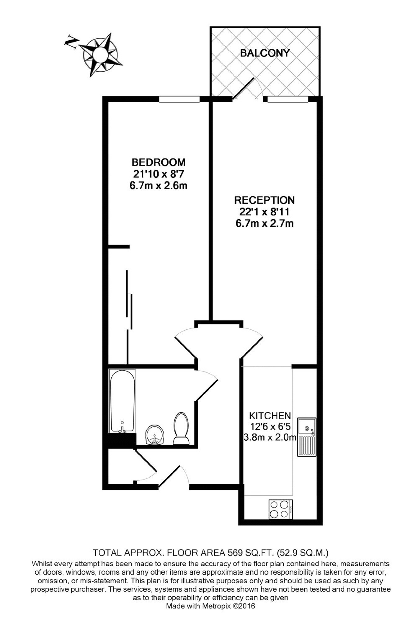 Pocock Street, London floorplan