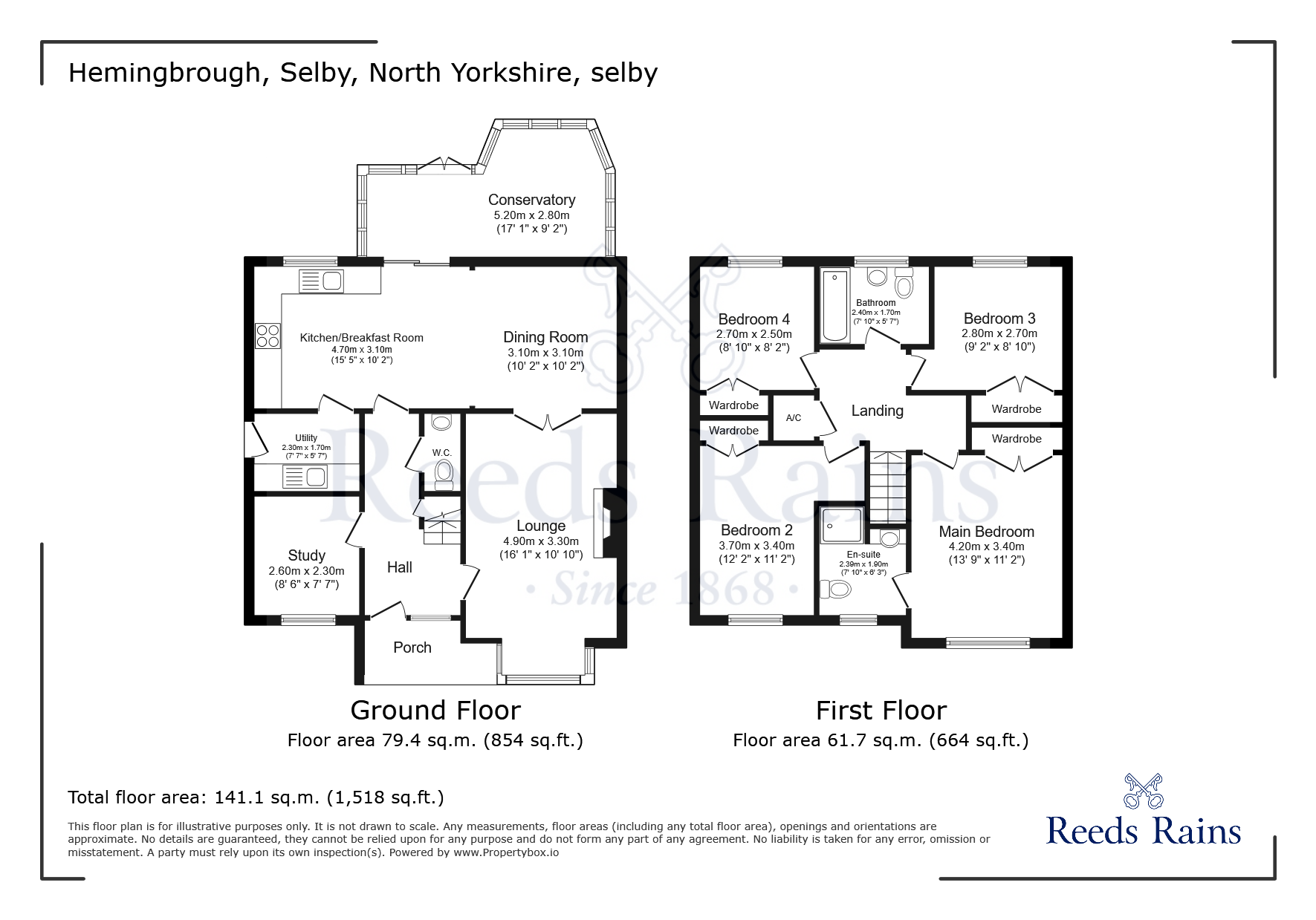 12, Nursery Close, Selby floorplan
